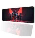 SonicTouch V-Team 32x70 cm XL Gaming Mousepad Kırmızı-Siyah