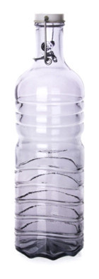 San Miguel Beyaz Plastik Kapaklı Cam Sürahi 1.5 lt