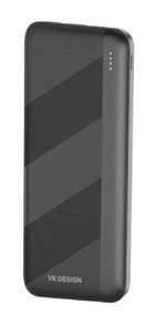 Buffer 10000 mAh Hızlı Şarj Type C Çoklu Bağlantı Powerbank Siyah