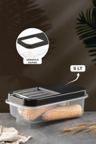Meleni Home Multibox Dikdörtgen Plastik Saklama Kabı 5 lt