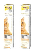 Gimcat Multivitamini Bağışıklık Güçlendirici Kedi Vitamini Jel-Krem 2x20 gr