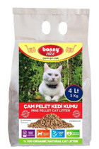 Bonny Nice İnce Taneli Çam Pellet Kedi Kumu 4 lt