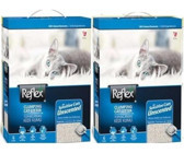 Reflex Parfümsüz Topaklanan İnce Taneli Bentonit Kedi Kumu 2x6 lt