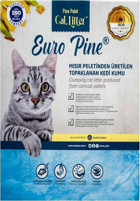 Euro Pine Topaklanan Kalın Taneli Mısır Peleti Kedi Kumu 10 lt