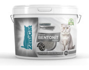 ZeniCat Aktif Karbonlu Topaklanan İnce Taneli Aktif Karbonlu Bentonit Kedi Kumu 10 lt