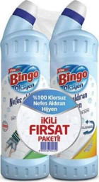 Bingo Nefes Aldıran Hijyen Kokulu Banyo - Mutfak İçin Sıvı Çamaşır Suyu 2x750 ml