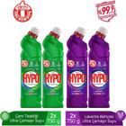 Hyper Hypo Ultra Yoğun Kokulu Banyo - Mutfak İçin Konsantre Jel Çamaşır Suyu 3 lt