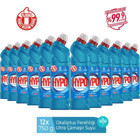 Hyper Hypo Ultra Kıvamlı Okaliptus Banyo - Mutfak İçin Konsantre Jel Çamaşır Suyu 12x750 ml