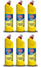 Porçöz Yoğun Kıvamlı Yaz Yağmuru Banyo - Mutfak İçin Konsantre Jel Çamaşır Suyu 6x750 ml