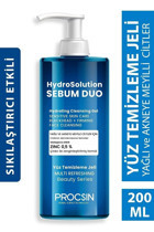 Procsin Hydrosolution Alkolsüz Akneli-Yağlı Ciltler Su Bazlı Yüz Temizleme Jeli 200 ml