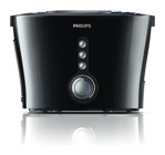 Philips HD2630/20 2 Dilim Kırıntı Tepsili 1000 W Siyah Mini Ekmek Kızartma Makinesi