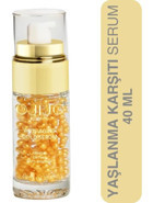 Ojijo London Ginseng İçerikli Nemlendirici Altın Canlandırıcı Kırışıklık Karşıtı Jel Yüz Serumu 40 ml