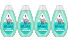 Johnson's Baby Kral Şakir Göz Yakmayan Hipoalerjenik Yenidoğan Hassas Ciltler için Bebek Şampuanı 4x500 ml