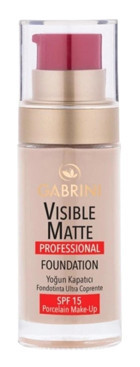 Gabrini Visible 1 Güneş Koruyuculu Likit Şişe Fondöten 30 ml
