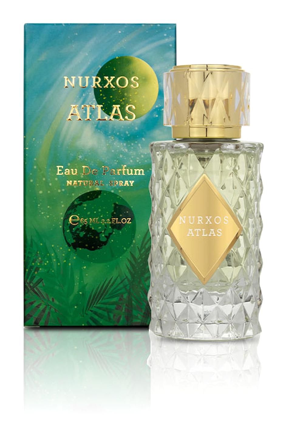 Nurxos 9763 Atlas EDP Meyveli-Tarçın-Sandal Ağacı Erkek Parfüm 65 ml