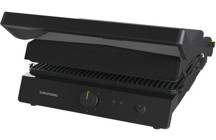 Grundig CG 7981 6 Dilim Alüminyum Çıkartılabilir Plaka Tek Yönlü Siyah Izgaralı Tost Makinesi