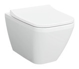 Vitra Integra Square Rim-ex 7082l001-0090 Seramik Kanalsız Arkadan Çıkışlı Asma Klozet Mat Beyaz