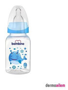 Bambino Polipropilen Yavaş Akışlı 0-6 Ay Mavi Biberon 150 ml