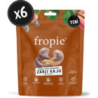 Fropie Zarlı Kavrulmuş Yağsız Tuzsuz Kaju 6x75 gr
