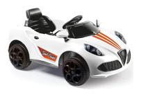 Dolu Sport Coupe 12 V Üstü Açık Tek Kişilik Akülü Araba Beyaz