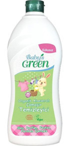 Baby's Green Aloe Vera Tüm Renkler İçin 20 Yıkama Sıvı Deterjan 750 ml