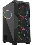 Frisby Fc-9425G Psu Mesh 4 Fanlı Siyah ATX Oyuncu Bilgisayar Kasası