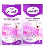 Vi-vet Hassas Ciltler 2x41 Adet Kadın Tüm Vücut Ağda Bandı