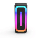 Kimiso QS-3627 10 W Radyolu Işıklı Siyah Bluetooth Hoparlör