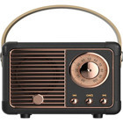 Decisive Retro 3 W Radyolu Siyah Bluetooth Hoparlör
