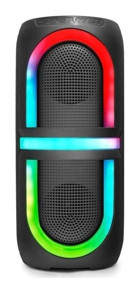 Kimiso QS-3636 10 W Radyolu Işıklı Siyah Bluetooth Hoparlör