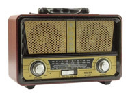 Coverzone M-112BT 5 W Radyolu Kahverengi Bluetooth Hoparlör