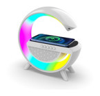 Magicvoice BT2301 10 W Işıklı Beyaz Bluetooth Hoparlör