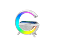 Torima BT-2301 10 W Işıklı Beyaz Bluetooth Hoparlör
