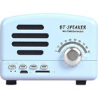 Shinee Retro 3 W Radyolu Mavi Bluetooth Hoparlör