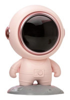 Gorgeous Astronot 6 W Işıklı Pembe Bluetooth Hoparlör
