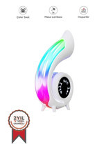 Torima XM-G69 5 W Işıklı Beyaz Bluetooth Hoparlör