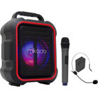 Mikado MD-116BT 10 W Işıklı Siyah Bluetooth Hoparlör