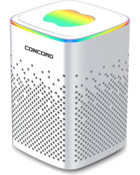Concord C-8208 Radyolu Işıklı Beyaz Bluetooth Hoparlör