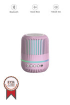 Torima GTS-2150 3 W Işıklı Pembe Bluetooth Hoparlör