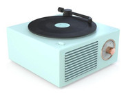 Shinee Eski Vinil Plak 3 W Yeşil Bluetooth Hoparlör