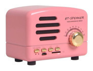 Chunkyated Nostaljik 10 W Pembe Bluetooth Hoparlör