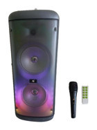 Torima KTS-1666 40 W Radyolu Işıklı Siyah Bluetooth Hoparlör