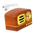 Uonlytech Retro 3 W Radyolu Kahverengi Bluetooth Hoparlör