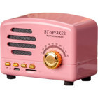 Shinee Retro 3 W Radyolu Pembe Bluetooth Hoparlör
