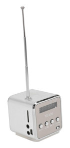 Jojofuny Mini Radyolu Mavi Bluetooth Hoparlör