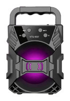Subzero KTS-1057 5 W Radyolu Işıklı Siyah Bluetooth Hoparlör