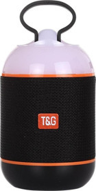 T&G TG605 5 W Radyolu Işıklı Siyah Bluetooth Hoparlör