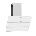Teka TVT 90 270 W 800 m3/h 90 cm Cam Karbon Filtreli Bacalı Duvar Tipi Davlumbaz Beyaz