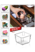Meleni Home MCH-653 Tek Katlı Takı Organizeri Şeffaf