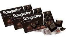 Schogetten Dark Bitter Çikolata 100 gr 3'lü